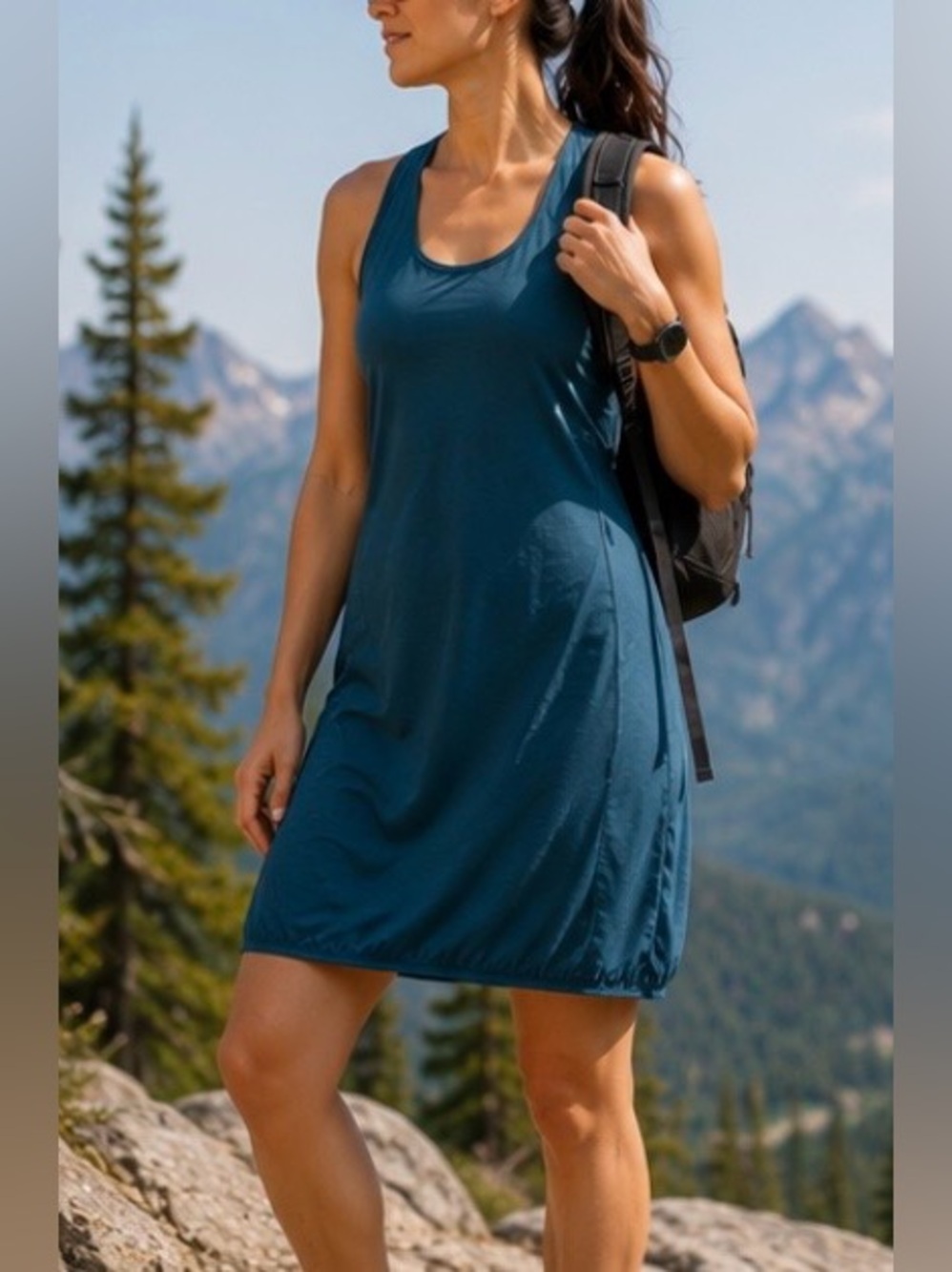 Arc’teryx Savona Racerback Athletic Dress Gorpcore Teal Women’s M